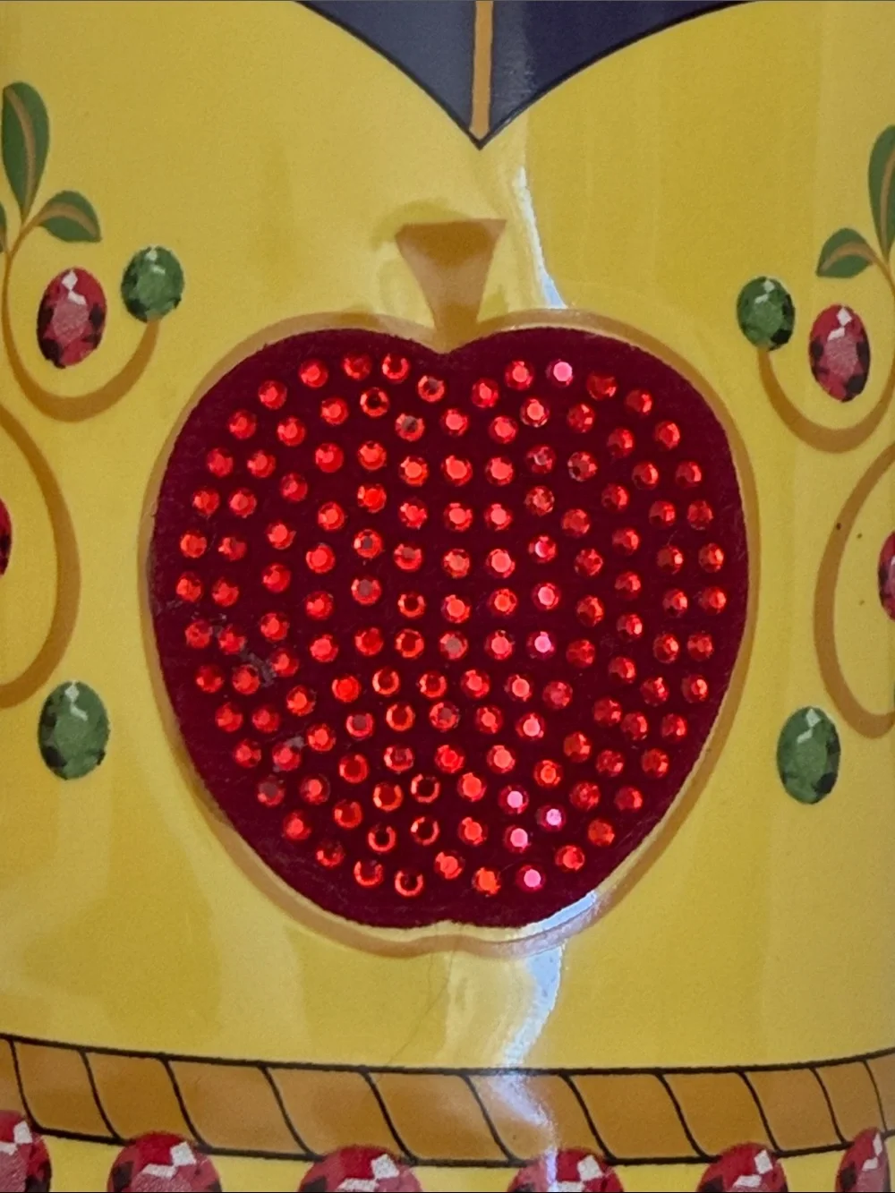 Disney Parks Snow White Signature Dress Deluxe Mug Rhinestone Apple 14 OZ